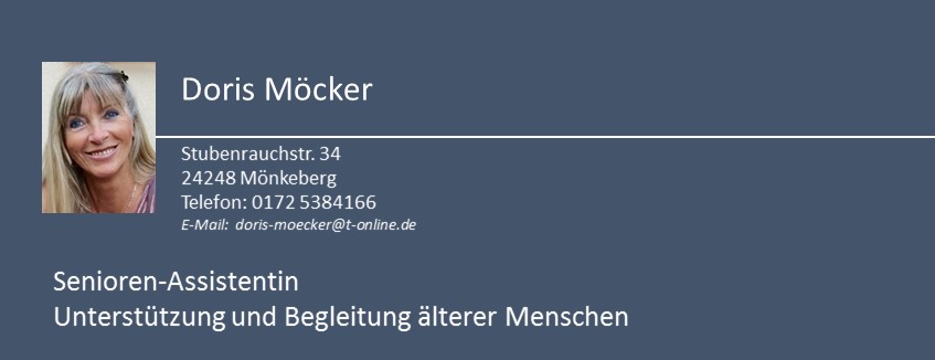 Seniorenassistentin Mönkeberg