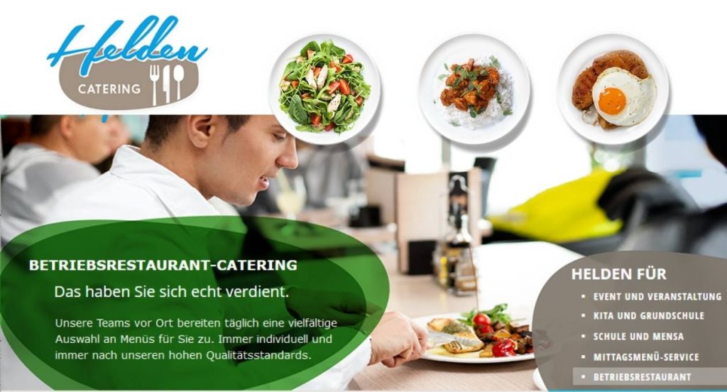 Essen auf Rädern Lübeck Helden Catering