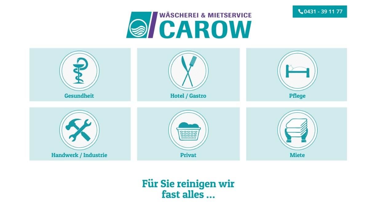 Wäscherei und Mietservice Carow Kiel