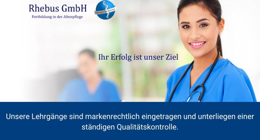 Rhebus Fortbildung Altenpflege Bebensee