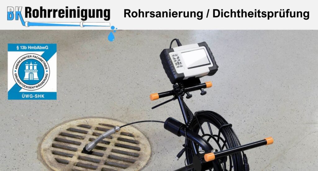 Bk Rohrreinigung Dichtheitsprüfung Steinburg