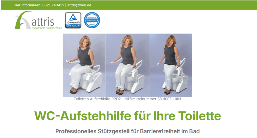 attris WC Aufstehhilfe Augsburg