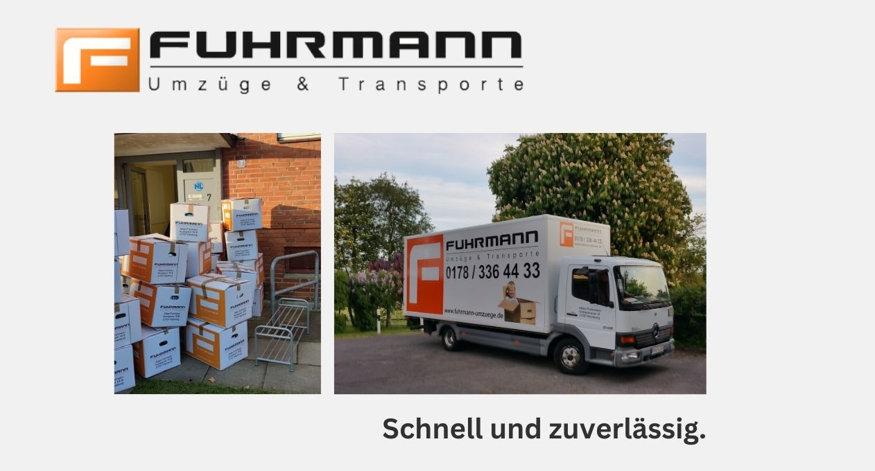 Fuhrmann Umzüge & Transporte Hamburg - Wir übernehmen Umzüge jeglicher Art
