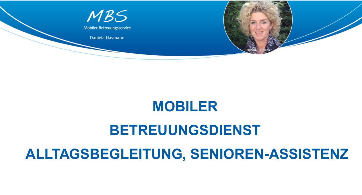 Mobiler Betreuungsdienst, Alltagsbegleitung für Senioren in Holzwickede und Laboe